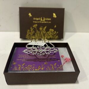 NWT Avigail Adam Elegant Silver Hair Clip